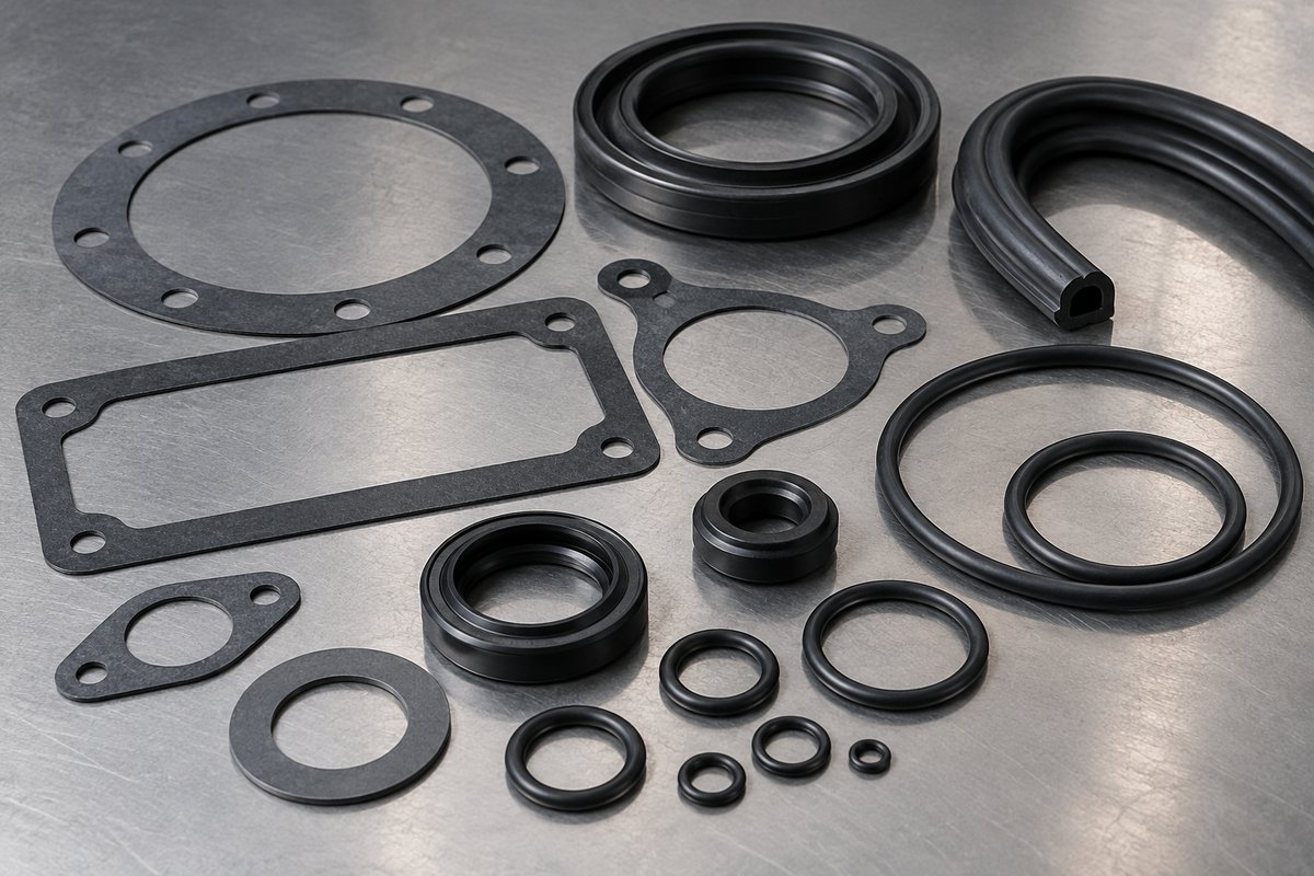 Custom rubber gaskets and O-rings